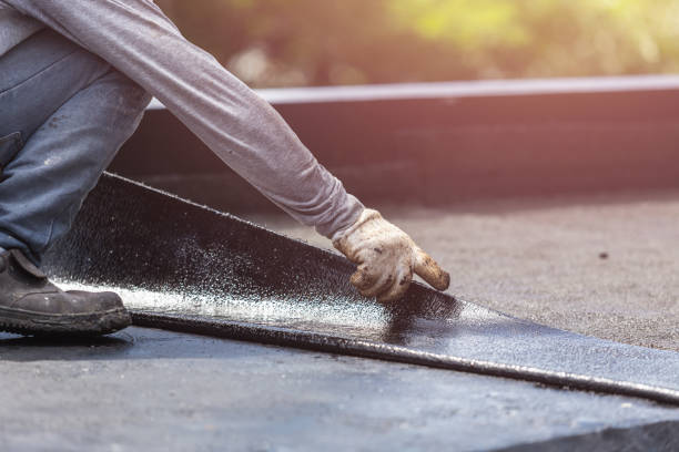 Professional Emergency Waterproofing technician working in East Concord, NY